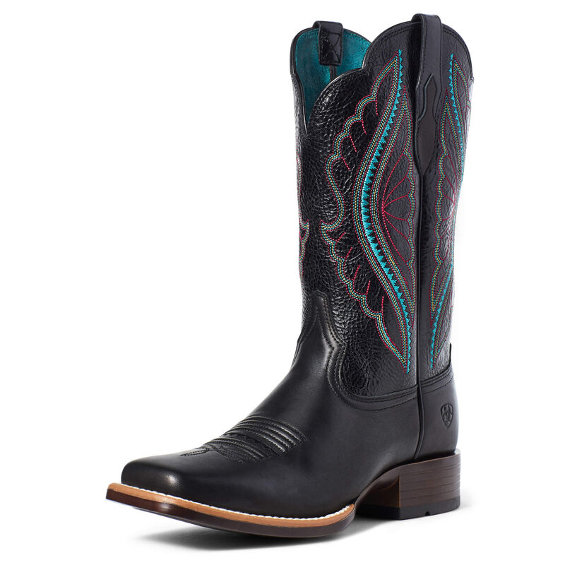 Ariat Westernstiefel Damen - Primetime Schwarz ( HTNRS-1327 )